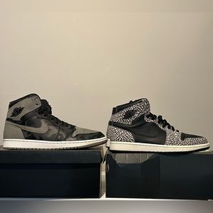 2 pairs of Air Jordan 1(SOLD)